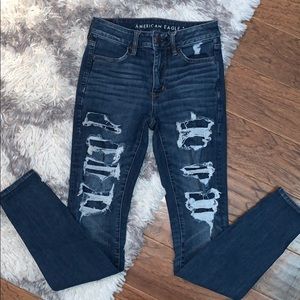 America Eagle Hi-Rise Jeggings